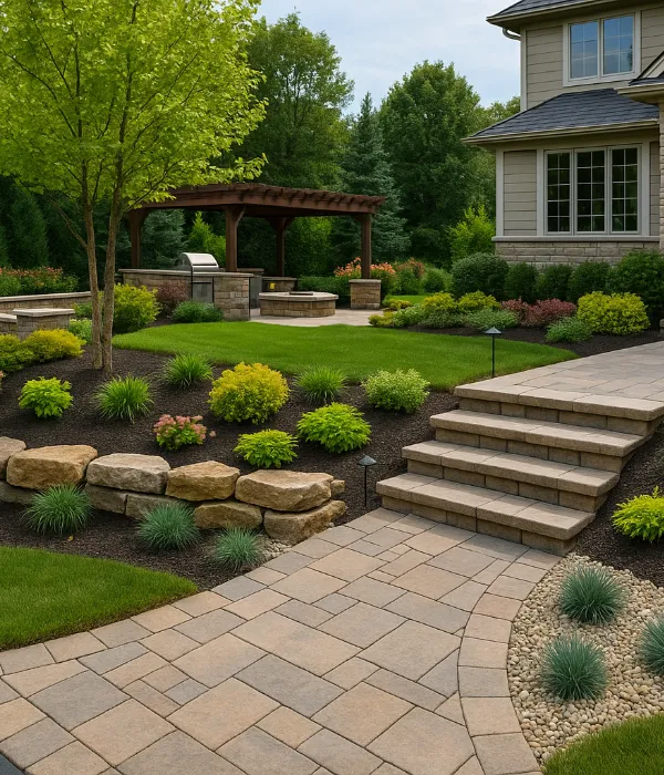 How much does a luxury landscape makeover cost?