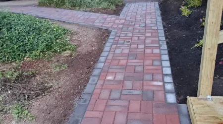 Small Walkway Installation